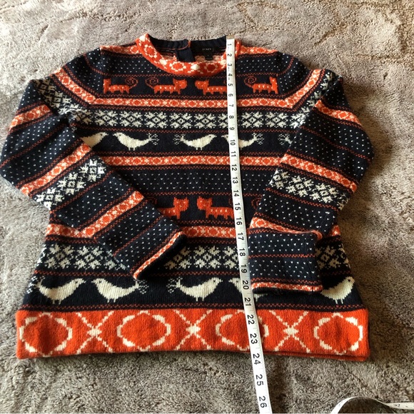 J. CREW Cat Bird Wool Blend Sweater - Picture 9 of 14